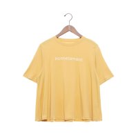 EGLANTINE/エグランティーヌ EGLANTINE ロゴプリントAライン半袖Tシャツ【日本製】/508245151