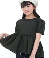 子供服Bee/コドモフク ビー 子供服Bee ジャガード地ペプラムトップス/508259727