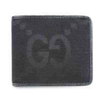 GUCCI/グッチ GUCCI 2つ折り財布 ジャンボ GG ウォレット 699308 FABGN 1000 BLACK/508259749