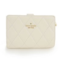 kate spade new york/ケイトスペードニューヨーク kate spade new york 2つ折り財布 キャリー ミディアム ウォレット KG424 101 MERINGUE/508259760