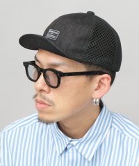 AMS SELECT/エーエムエスセレクト A.M.S.select メッシュ切替 デニム アンパイアキャップ/508259787