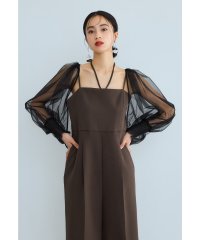 niana/ニアナ niana ドルマンスリーブシアーボレロ カーディガン 羽織 薄手 結婚式 二次会 同窓会 成人式 お呼ばれ パーティー オケージョン フォーマル/508259829