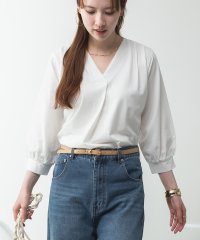 JUNGLE JALOPY/ジャングルジャロピー JUNGLE JALOPY ブラウス風タックスキッパー 七分丈Tシャツ/508259885