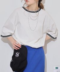 JUNGLE JALOPY/ジャングルジャロピー JUNGLE JALOPY 配色袖リブライン入りTシャツ/508259887