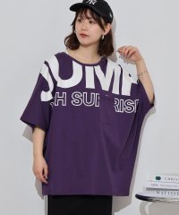 JUNGLE JALOPY/ジャングルジャロピー JUNGLE JALOPY BIGロゴプリントポケット付きドルマンTシャツ/508259891