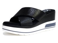 kitson/キットソン kitson ミュールサンダル スポーティー ビジュー ウエッジ 軽量3e/508259949