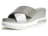 kitson/キットソン kitson ミュールサンダル スポーティー ビジュー ウエッジ 軽量3e/508259949