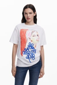 Desigual/デシグアル Desigual 花柄の高価なTシャツ/508259989