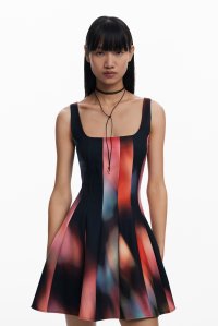 Desigual/デシグアル Desigual パネルショートドレス/508259993