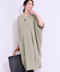 SHOO・LA・RUE/涼やかに楽にサマ見え コクーンシルエットワンピース/508260072