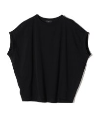 SHIPS WOMEN/SHIPS Primary Navy Label:サイロ プレミアム フレンチ スリーブ TEE/508260266