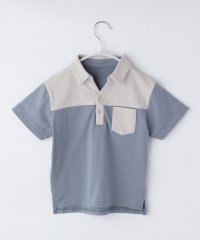 THE SHOP TK（KID）/【110－150】切り替えポロシャツ/洗濯機OK/508260622