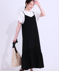SHOO・LA・RUE　DRESKIP/【接触冷感】シャーリングキャミワンピース/508260644