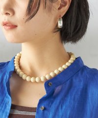 SHIPS WOMEN/アース カラー ビーズ ネックレス/508260674