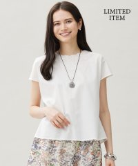 JIYU-KU /【WEB限定・接触冷感・洗える】エンブロイダリーローンプルオーバー ブラウス/508260752