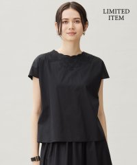 JIYU-KU /【WEB限定・接触冷感・洗える】エンブロイダリーローンプルオーバー ブラウス/508260752