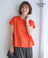 JIYU-KU /【WEB限定・接触冷感・洗える】エンブロイダリーローンプルオーバー ブラウス/508260752