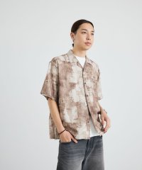 SHIPS MEN/City Ambient Products: オープンカラー ウォール プリント シャツ/508260835