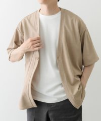 ITEMS URBAN RESEARCH/ジャガード5分袖カーディガン+ポンチTシャツセット/508260892