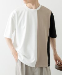 ITEMS URBAN RESEARCH/ポンチ切替ショートスリーブトップス/508260893
