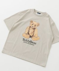 ITEMS URBAN RESEARCH/Teddy Bear クルーネックプリントTシャツ/508260896