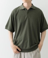 ITEMS URBAN RESEARCH/クレープジョーゼットポロシャツ/508260901