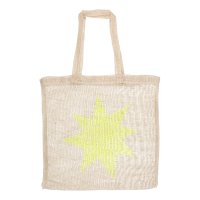 EARTH MADE/アースメイド EARTH MADE E7654 PRINT JUTE TOTE/508261035