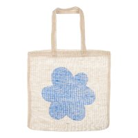 EARTH MADE/アースメイド EARTH MADE E7654 PRINT JUTE TOTE/508261036