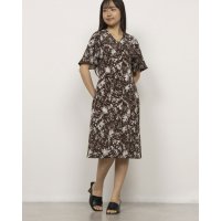 Karl Park Lane/カールパークレーン KarLParkLane プリントフレアーワンピース/508261276
