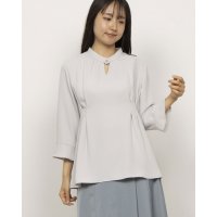 Karl Park Lane/カールパークレーン KarLParkLane ダブルクロス立衿チュニックブラウス/508261285