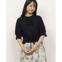 Karl Park Lane/カールパークレーン KarLParkLane ドビー前フリルドローストリングブラウス/508261286