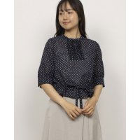 Karl Park Lane/カールパークレーン KarLParkLane サッカー水玉フリルドローストリングブラウス/508261287