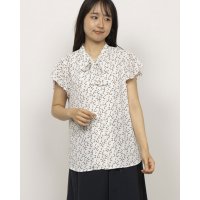 Karl Park Lane/カールパークレーン KarLParkLane 幾何学プリントボウタイブラウス/508261288
