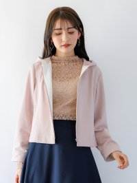 Karl Park Lane/カールパークレーン KarLParkLane ライトダンボールジョーゼットカルゼ パーカー/508261294