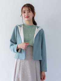 Karl Park Lane/カールパークレーン KarLParkLane ライトダンボールジョーゼットカルゼ パーカー/508261294