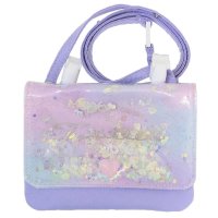 cinemacollection/シネマコレクション cinemacollection オーロラカラートゥインクル クリップポケット ショルダーひもつき どこでもポッケ ハート カミオジャパン /508261574
