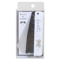 cinemacollection/シネマコレクション cinemacollection フレンチリボンコスメ ヘアブラシ 折りたたみブラシ＆コーム エトワールミニョン カミオジャパン 折りたたみ/508261581