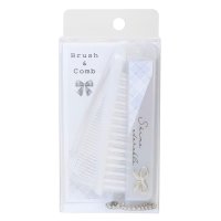 cinemacollection/シネマコレクション cinemacollection フレンチリボンコスメ ヘアブラシ 折りたたみブラシ＆コーム shine adorable カミオジャパン /508261582