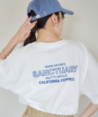 coen/USAコットンカラーエンブロイダリーTシャツ/508242387
