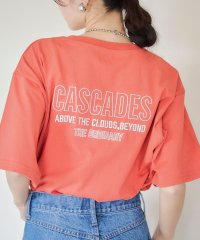 coen/USAコットンカラーエンブロイダリーTシャツ/508242387