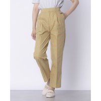 hunch/ハンチ hunch コットンライクツイルギンガムタックテーパードパンツ/508261194