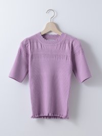 Karl Park Lane/カールパークレーン KarLParkLane 透カシ×シャーリングニット/508261281