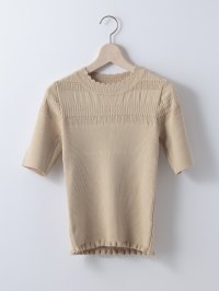 Karl Park Lane/カールパークレーン KarLParkLane 透カシ×シャーリングニット/508261281