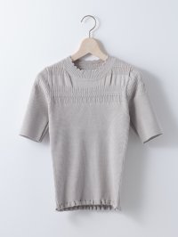 Karl Park Lane/カールパークレーン KarLParkLane 透カシ×シャーリングニット/508261281