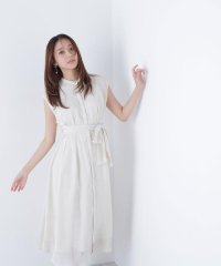 NATURAL BEAUTY BASIC/シャドーストライプフレアワンピースＦＷ差込/508262042