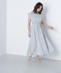 NATURAL BEAUTY BASIC/シャドーストライプフレアワンピースＦＷ差込/508262042