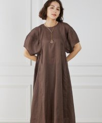 INED/イネド INED ボリュームスリーブリネンワンピース/508262167