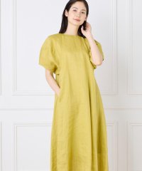 INED/イネド INED ボリュームスリーブリネンワンピース/508262167