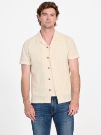 GUESS/ゲス GUESS SS Wesley Crochet Resort Shirt/508262184
