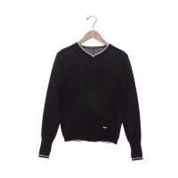 Pizzo Bianco/ピッツオ ビアンコ Pizzo Bianco セミウールVネックセーター/508262187